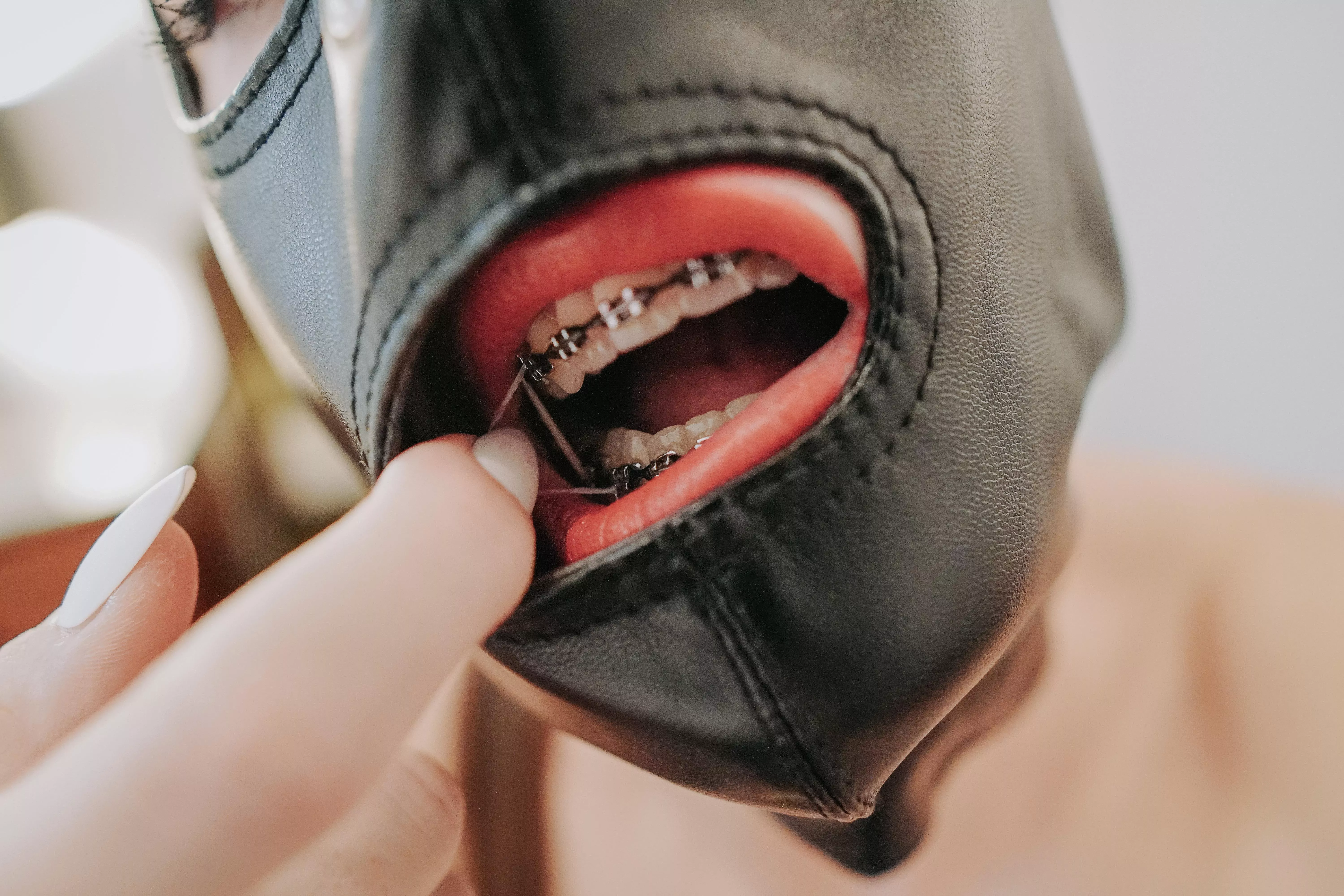 It would be an extra tight fit with the mask AND the elastics. But I think we can make it work