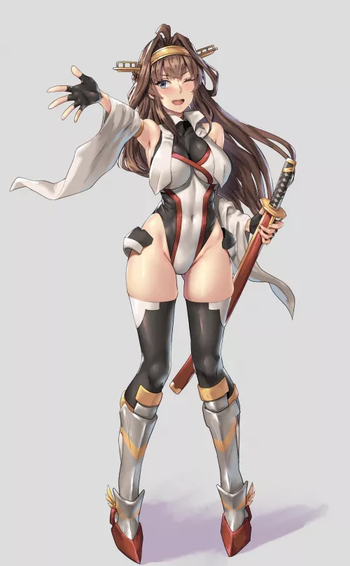Kongou's Taimanin Suit (Kokuzou) [KanColle]