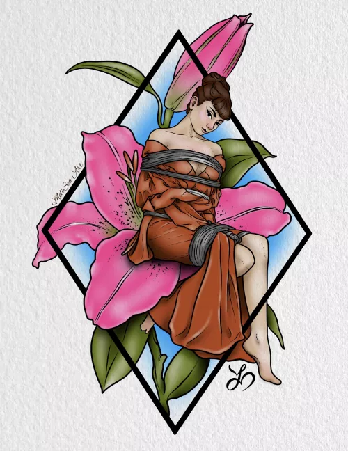 Lily Lover, drawn by me