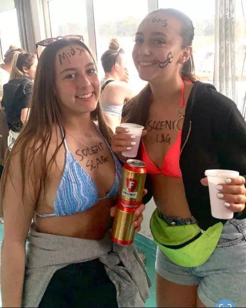 Not a festival without stating that you’re a slag