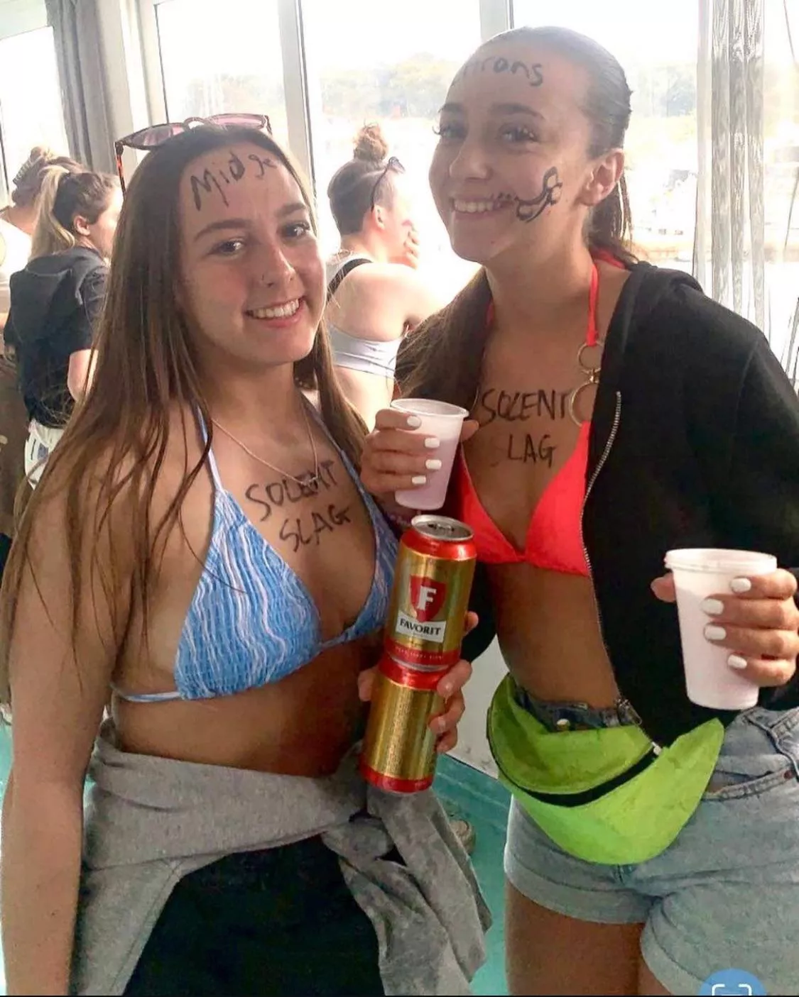 Not a festival without stating that you’re a slag