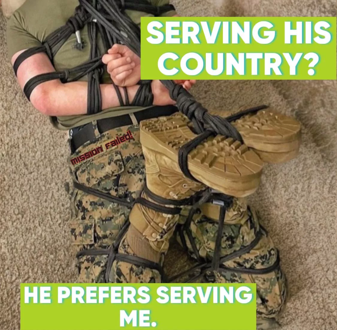 Not such a big, strong man now huh?