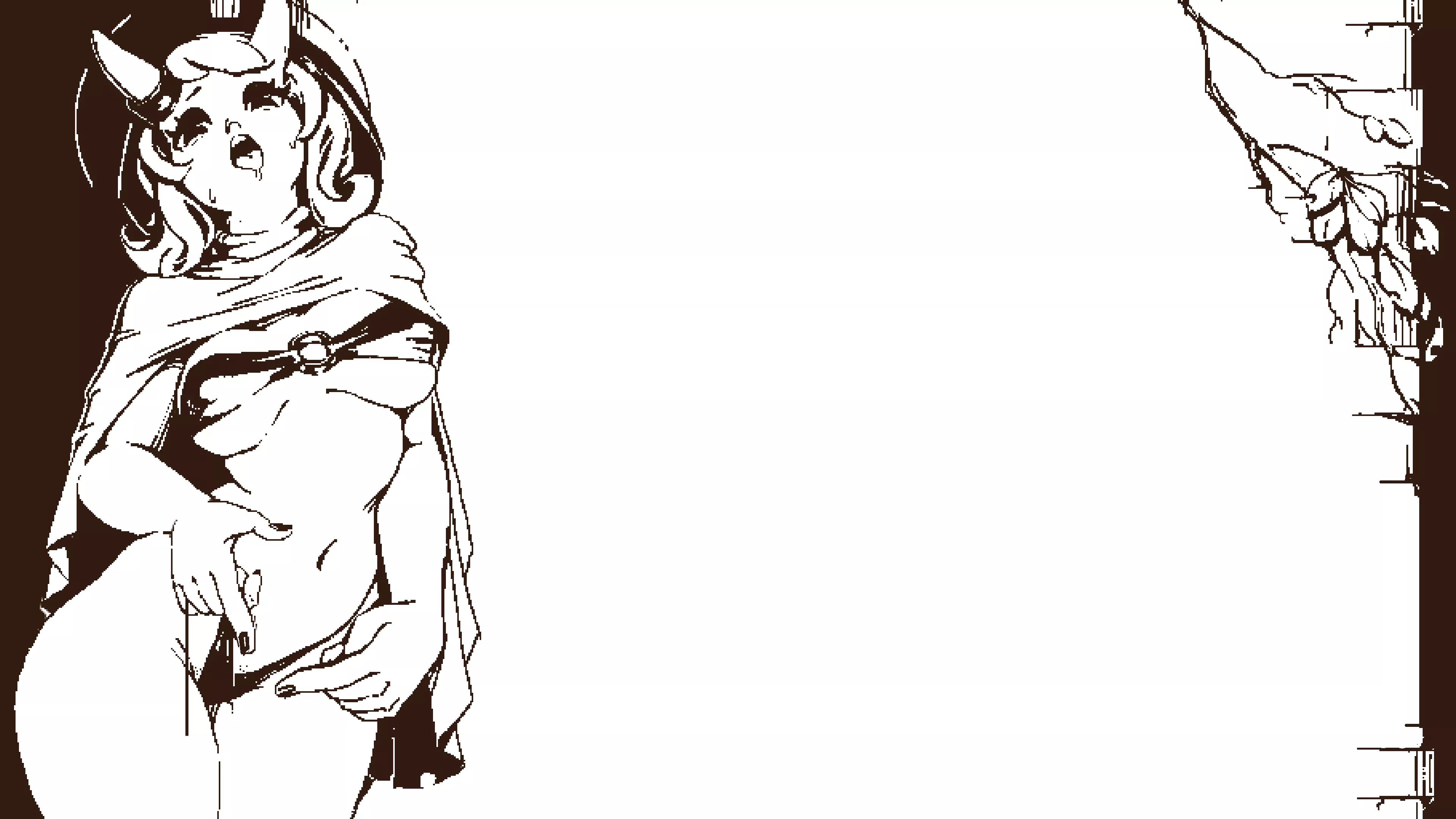 Pixel art wallpaper by me. More in the replies