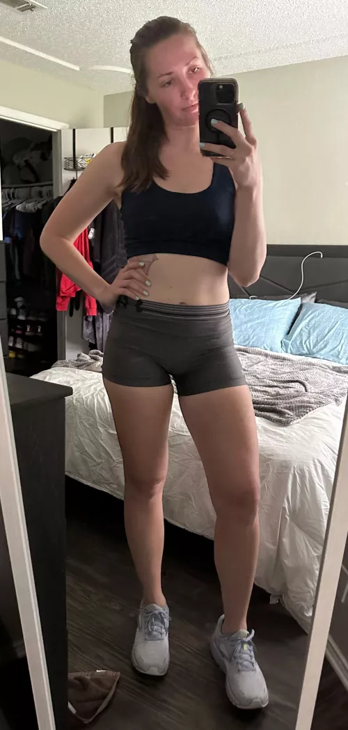 quick selfie before my run