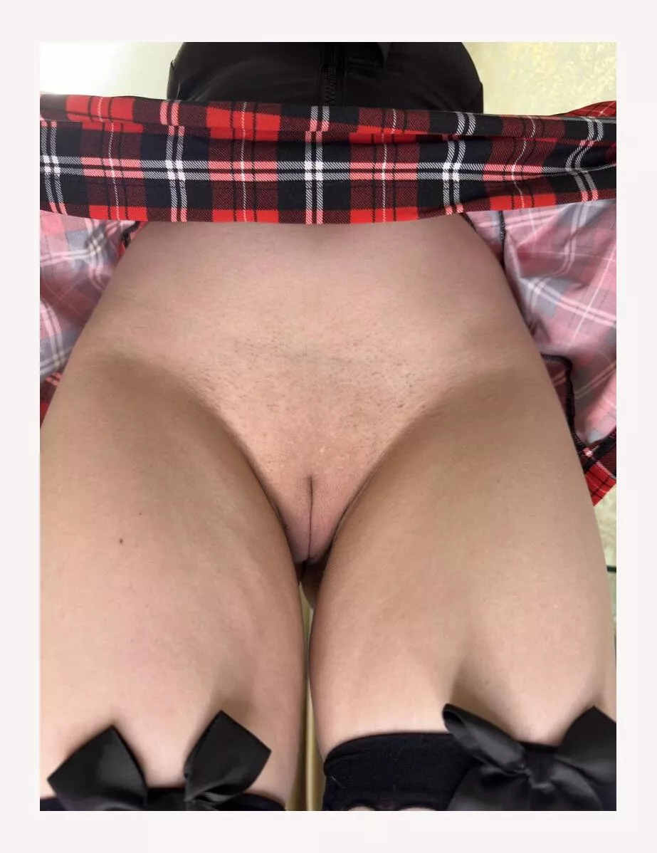 Slide into my pink shell hidden inside tbe skirt