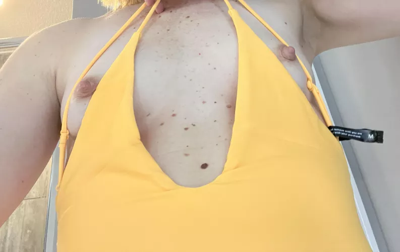 Swimsuit fail.. I’m too tall for this brand. Can not get the straps over my shoulders. 