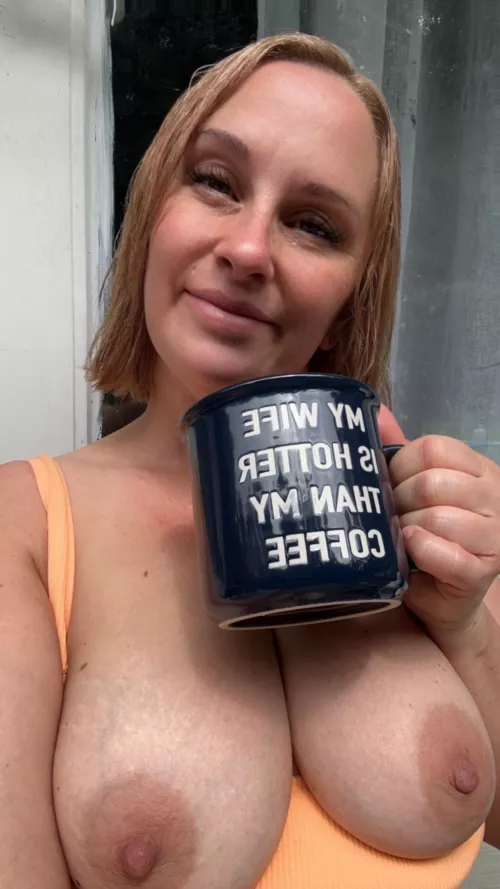 Well! GOOD MORNING☀️ Here’s to you and the GREAT day you’re going to have😘