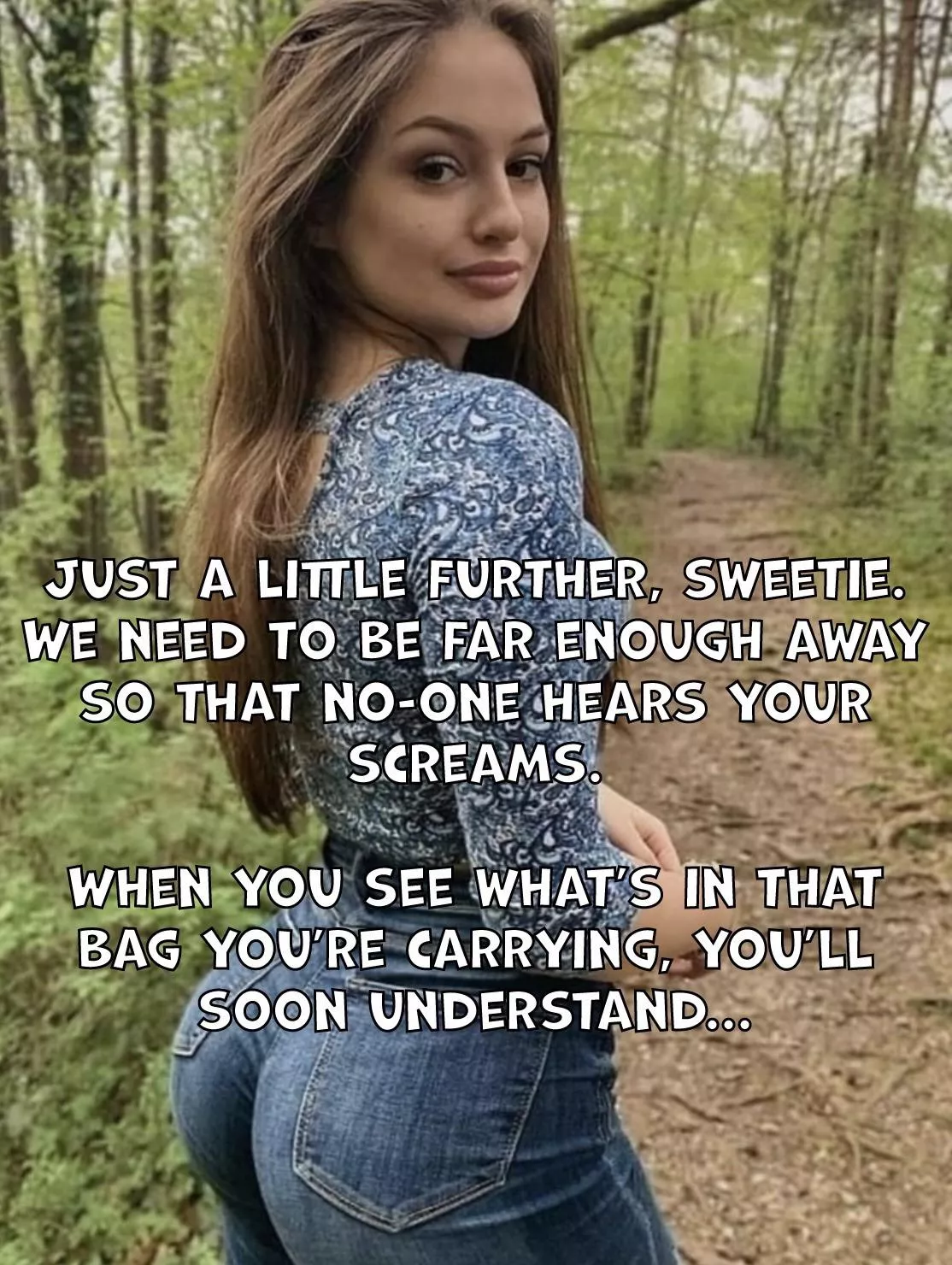 What’s in the bag, ‘little boi’? Or what do you WANT to be in the bag..?