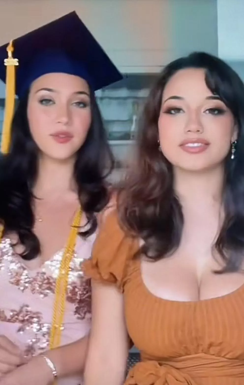 When the younger sister is the busty one.