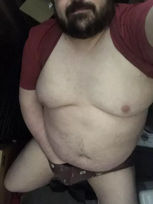 Anyone else hanging out in their briefs tonight?