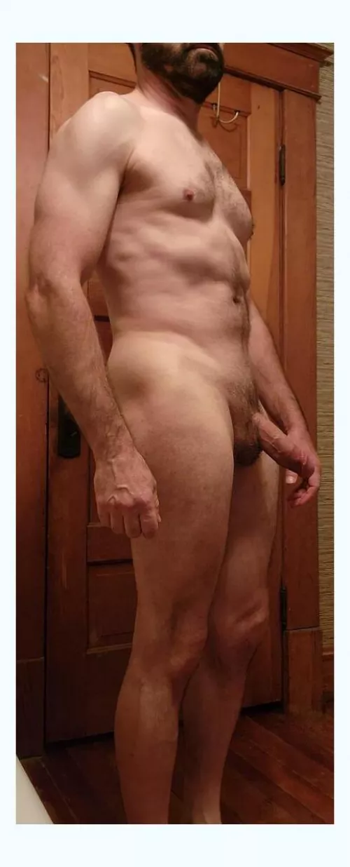 Buck naked for aome wild times.