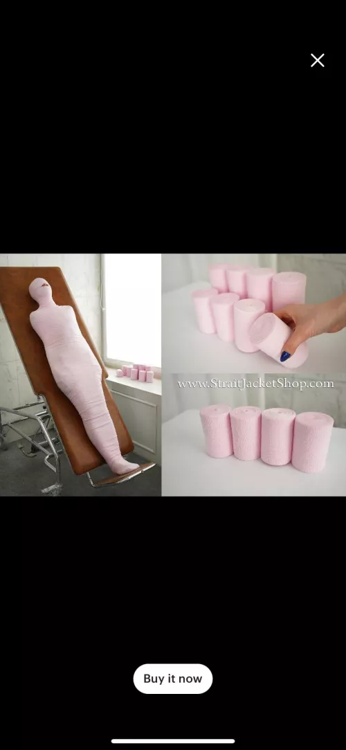 Do you think this kind of wrap could work with self bondage? With the aid of safety pins or something along those lines?