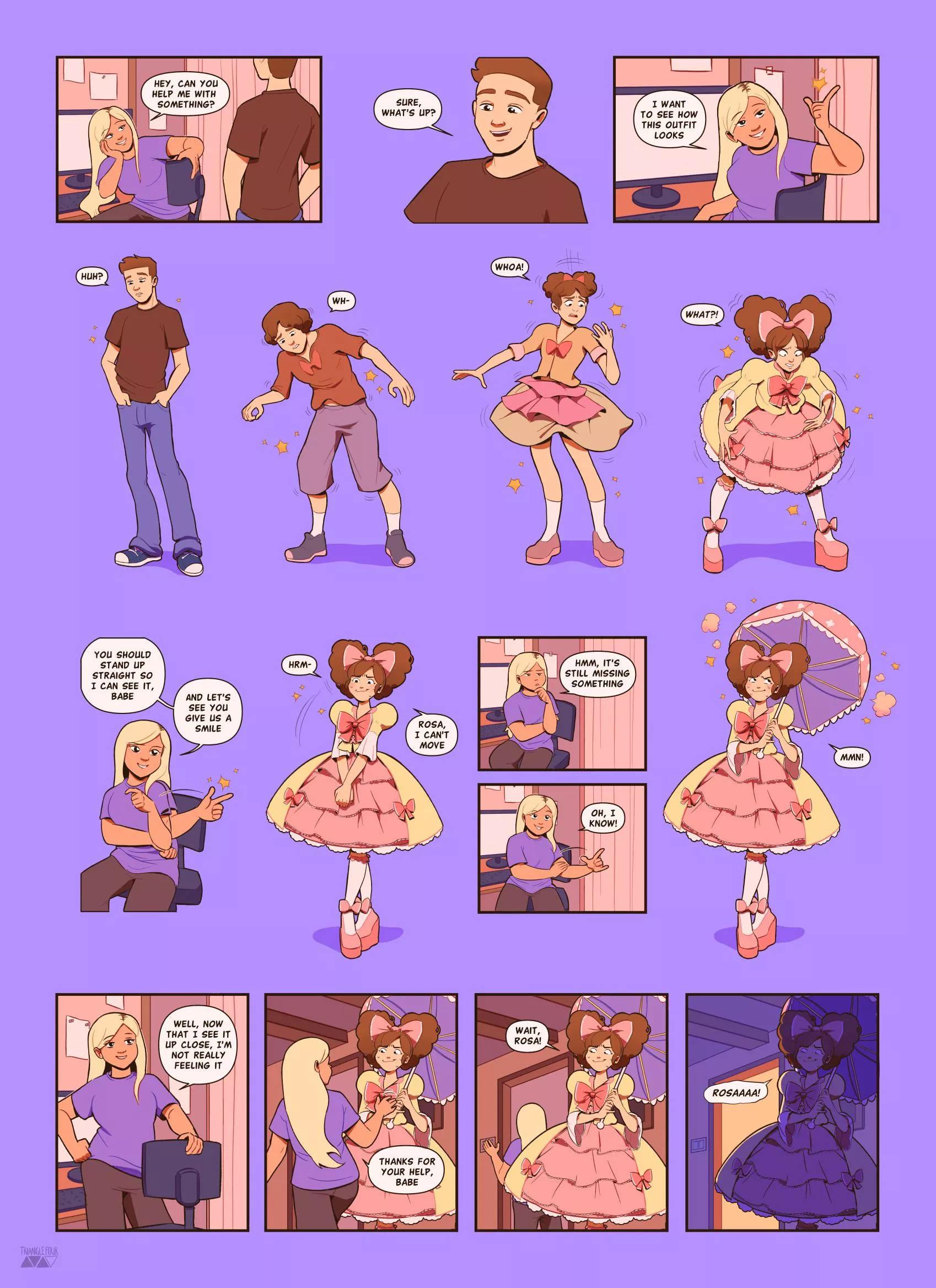 Dress Test - TriangleFour (M->F)