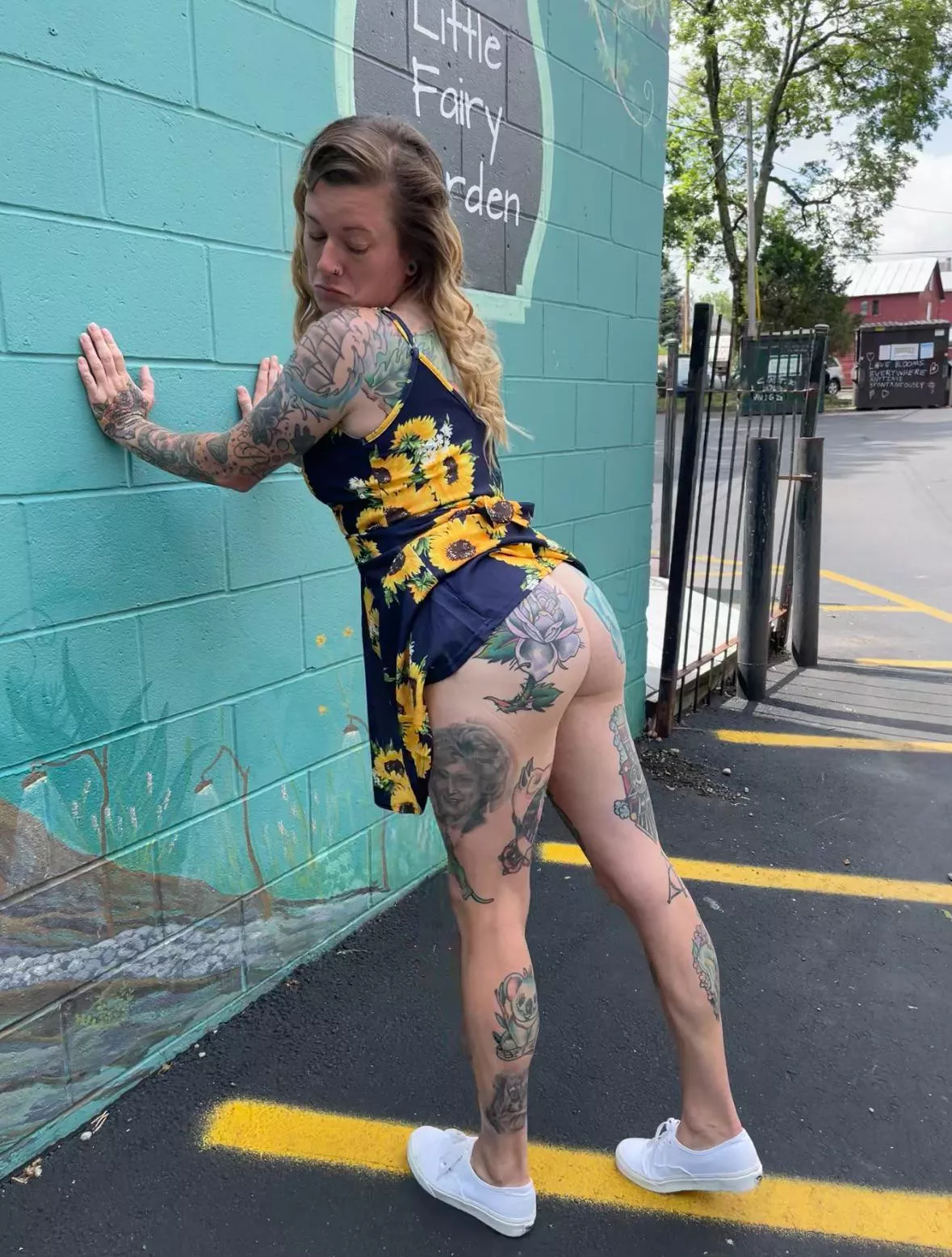 Got caught checking out my own butt 