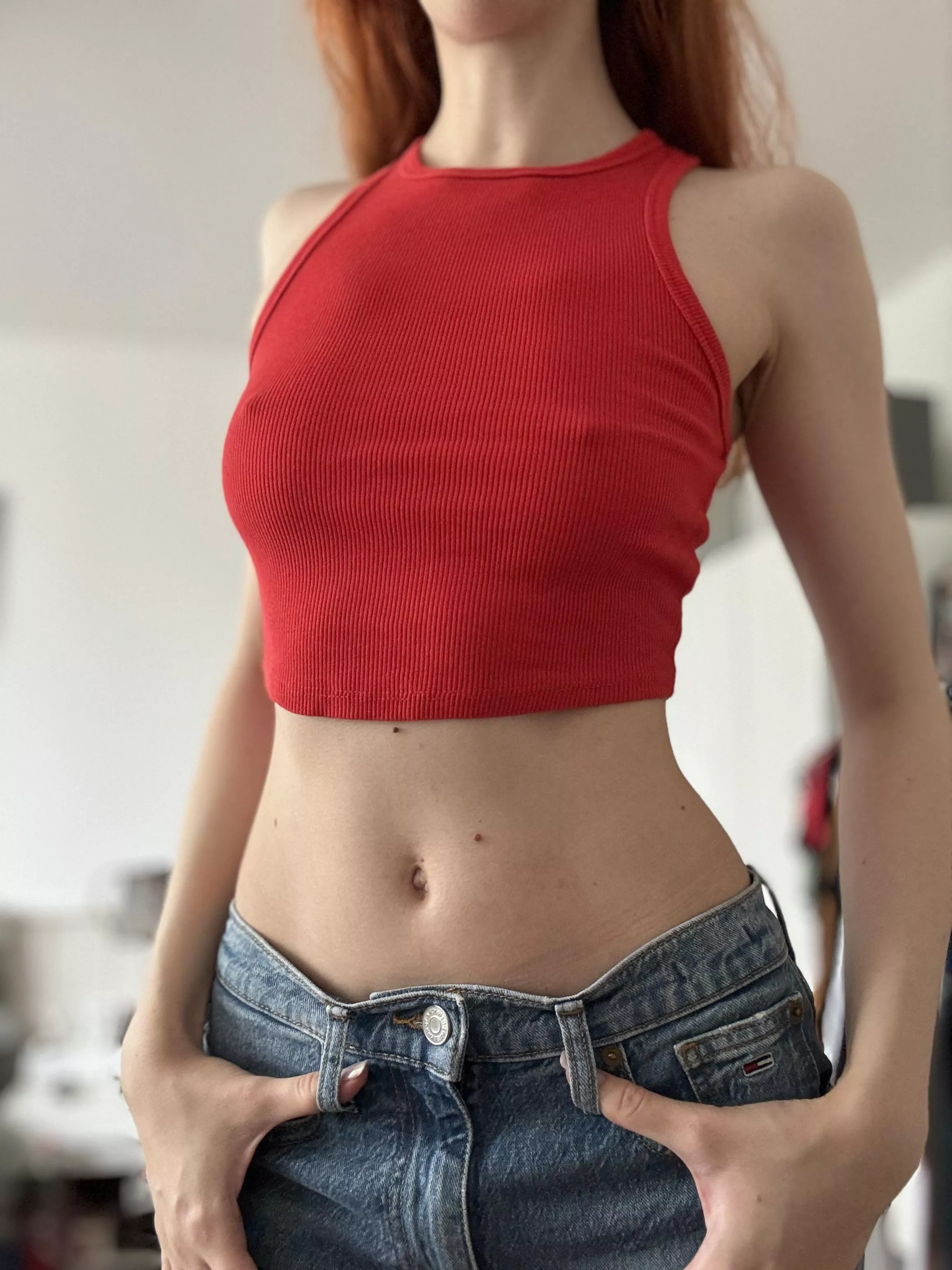 Hope it’s not that obvious that I don’t wear a bra