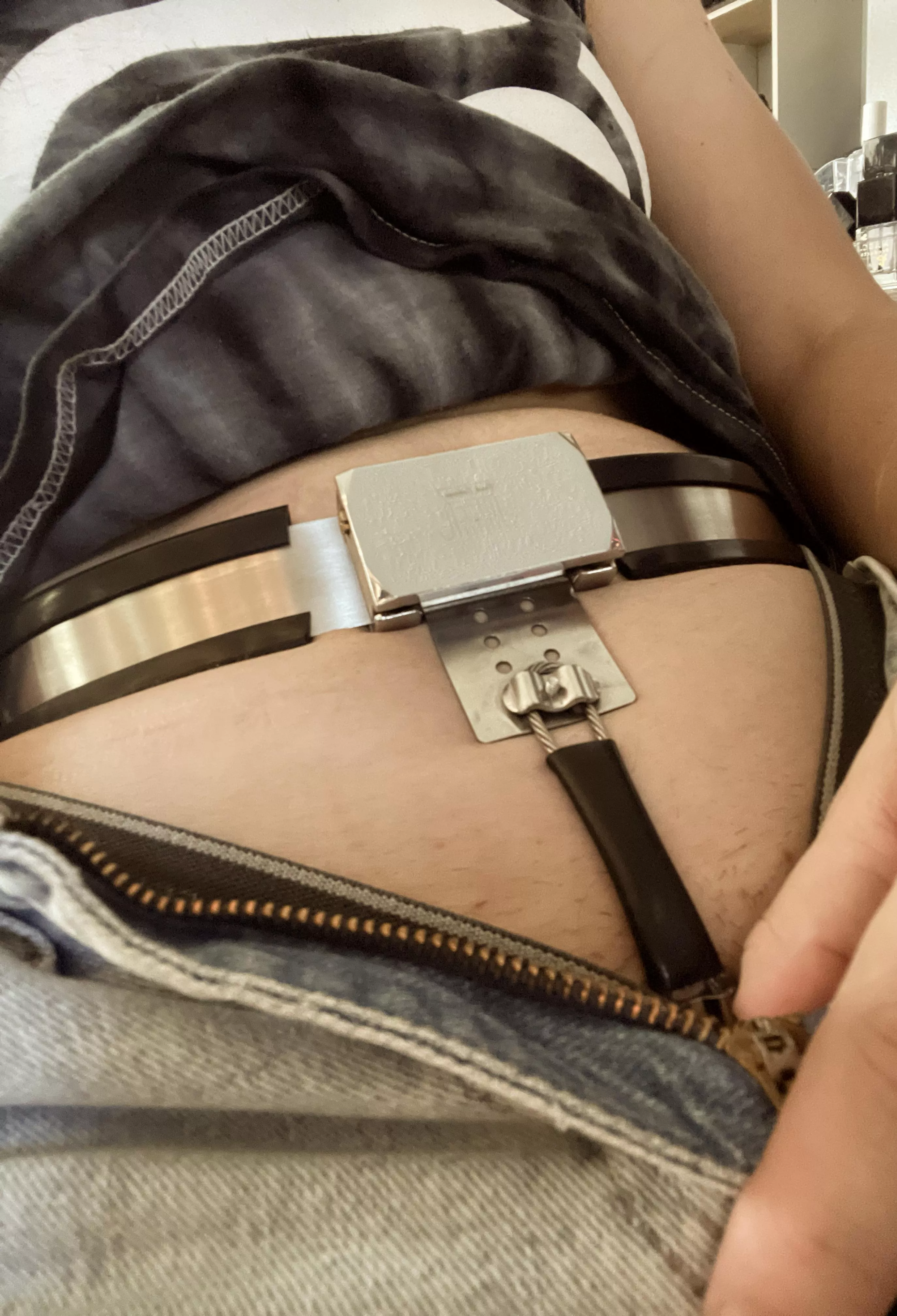 Locked up at my desk