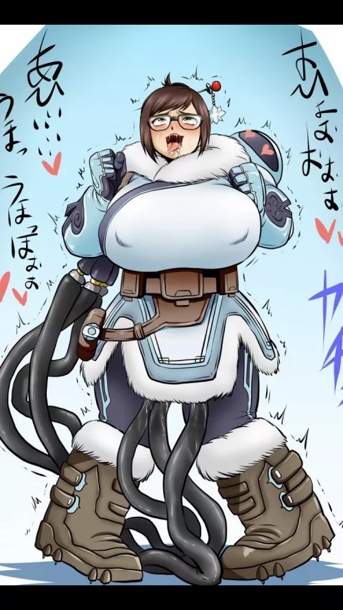 Mei, suit hacked (Artist: ahemaru)