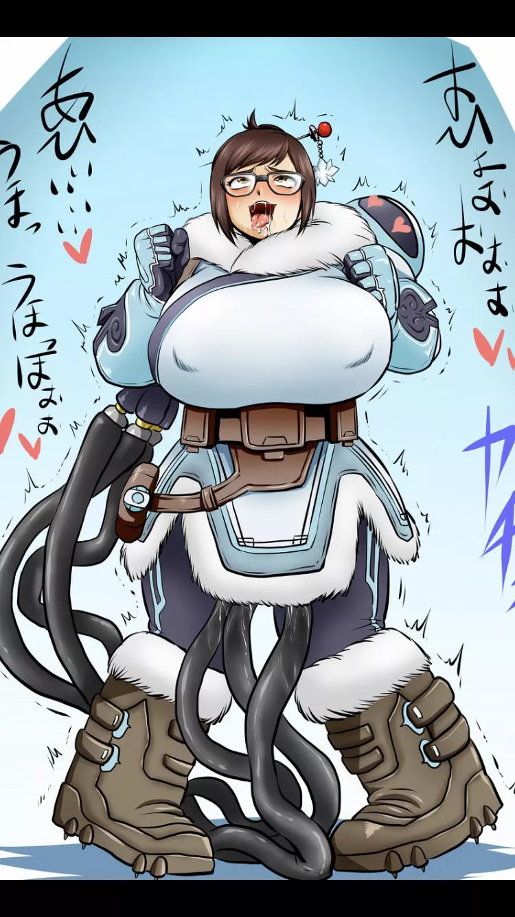 Mei, suit hacked (Artist: ahemaru)