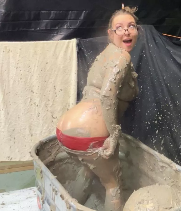 My first ever mud bath