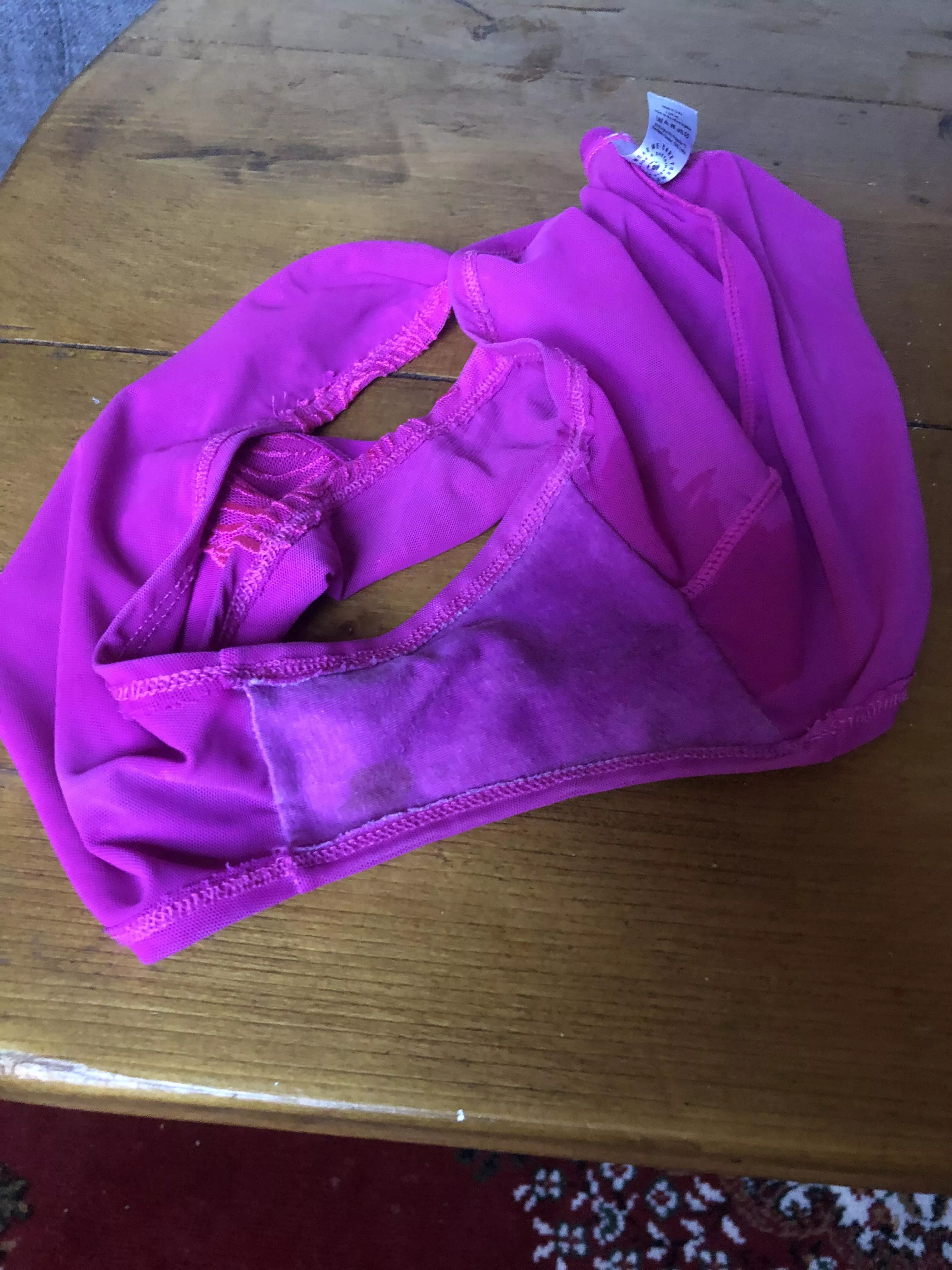 My Panties After Going Solo For Half An Hour xx