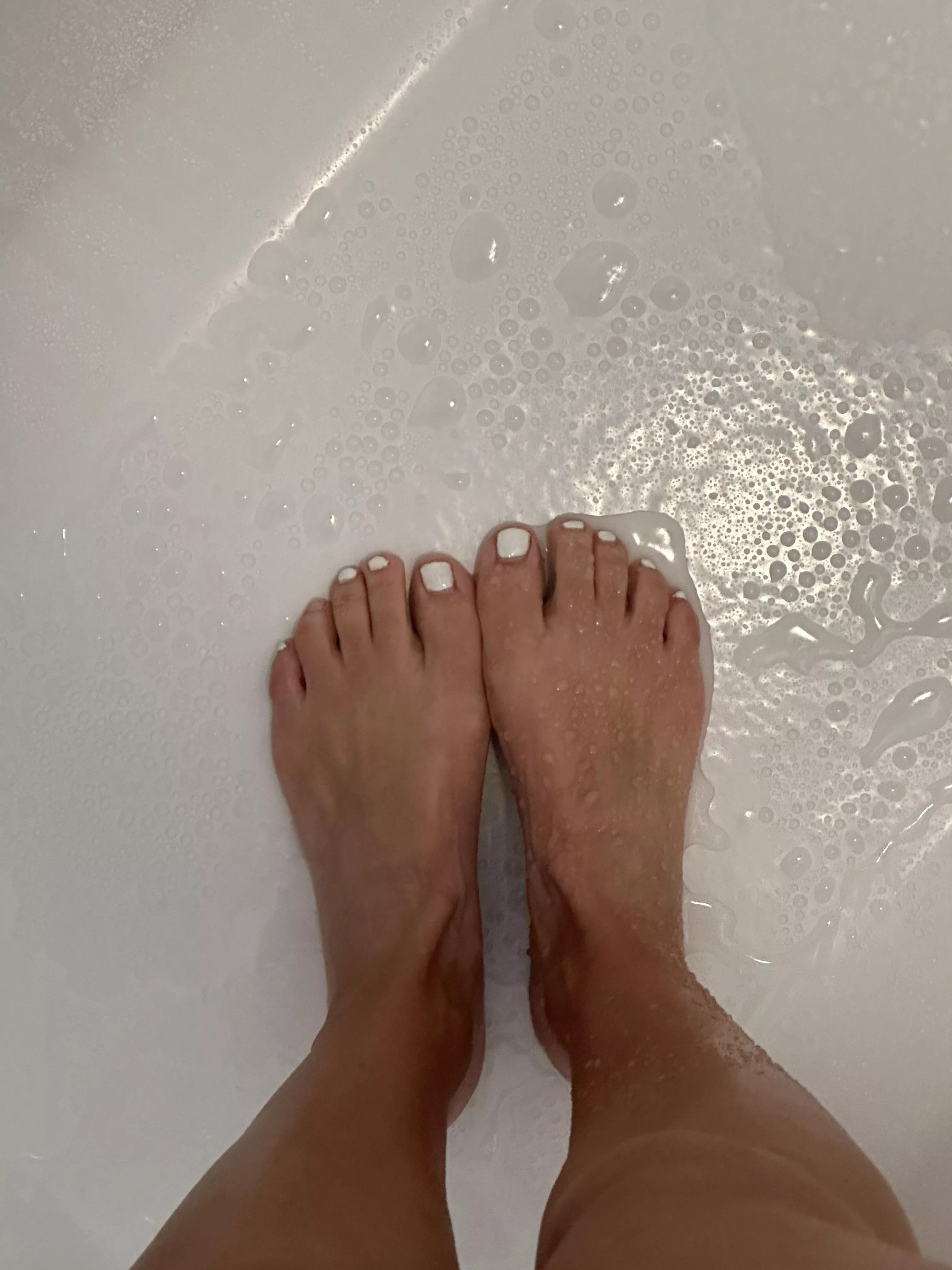 My POV of my little chubby toes 