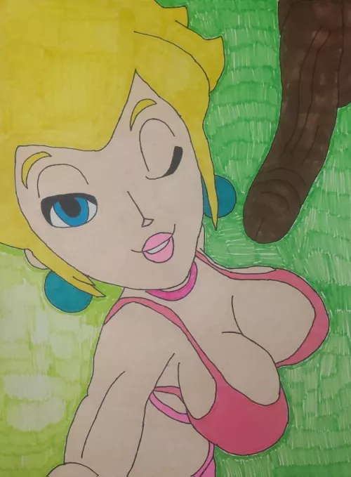 Peach Saved Picture 🖤