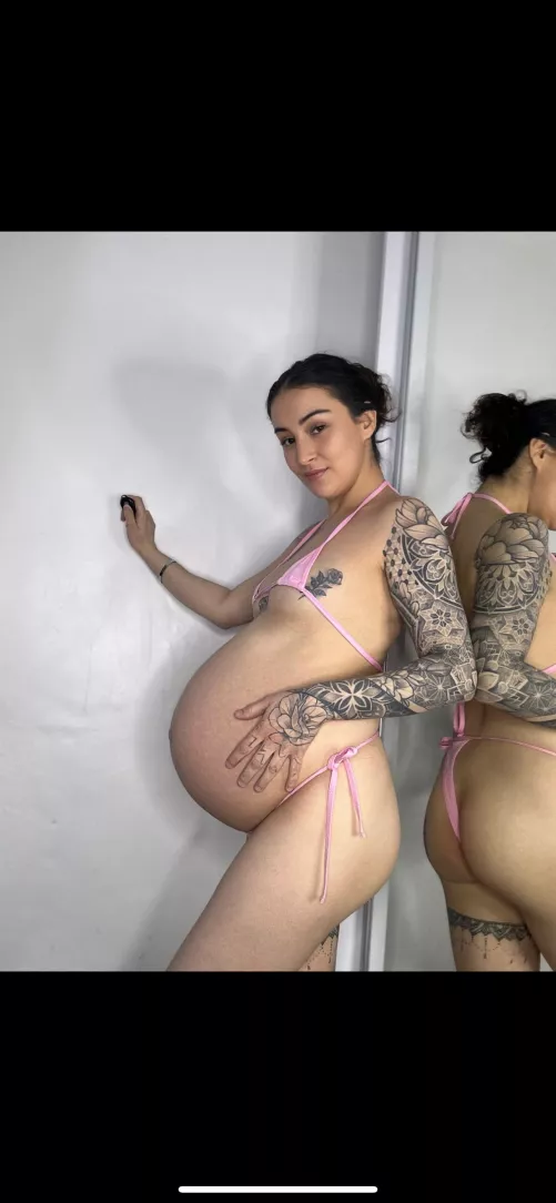 Pregnant British milf