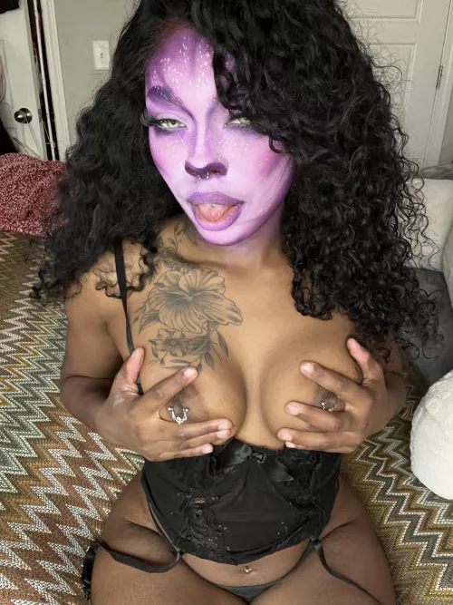 Purple avatar