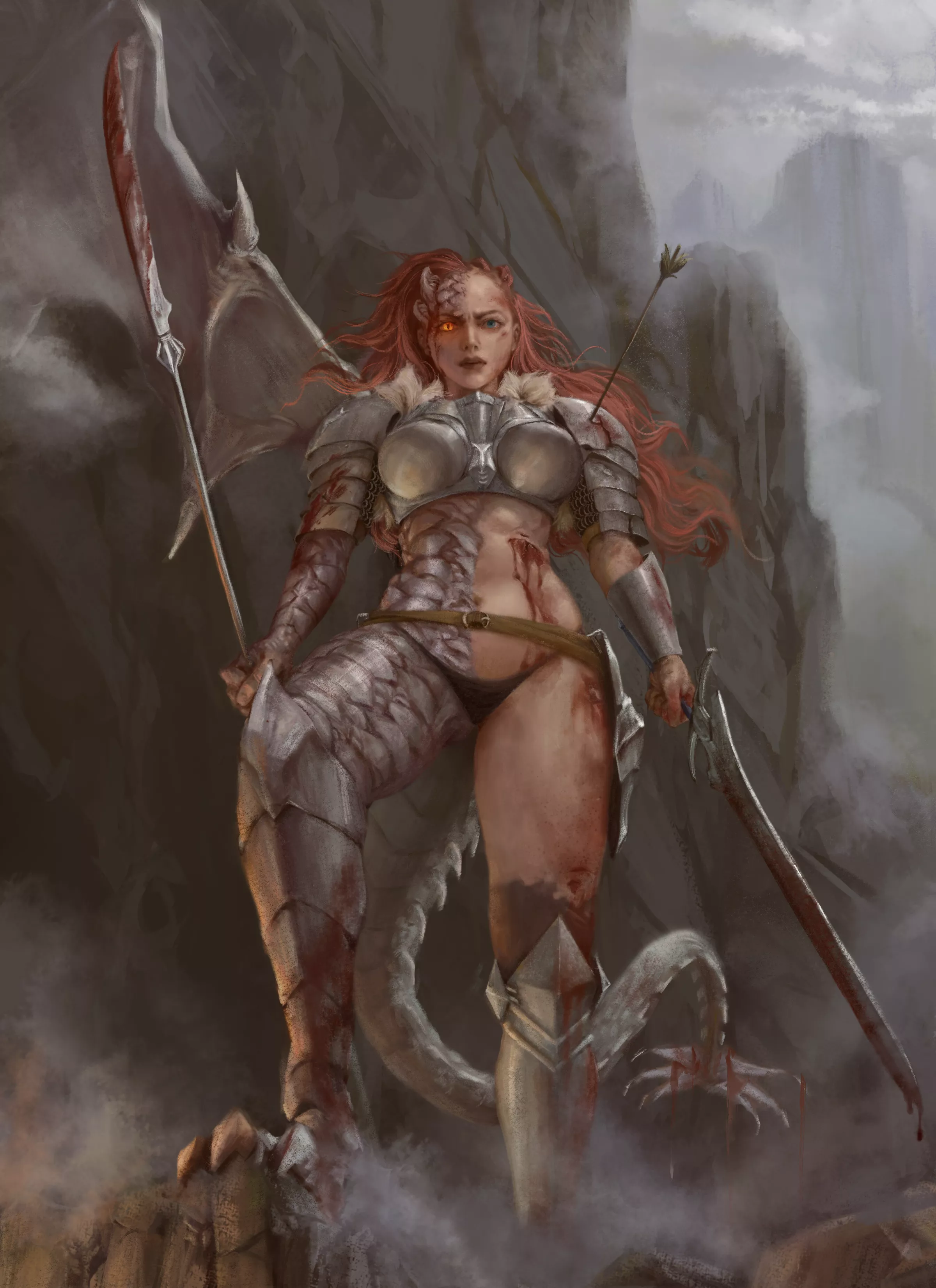 Silver Glaive, Vouvire Defender