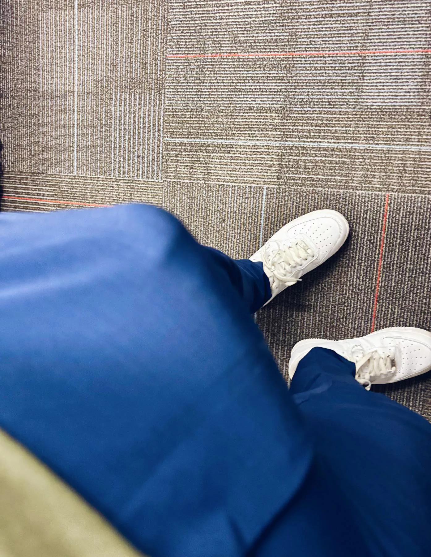 Some risky outline in the office. Would you report me?