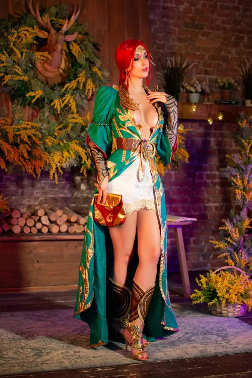Triss Merigold from The Witcher by Lera Himera
