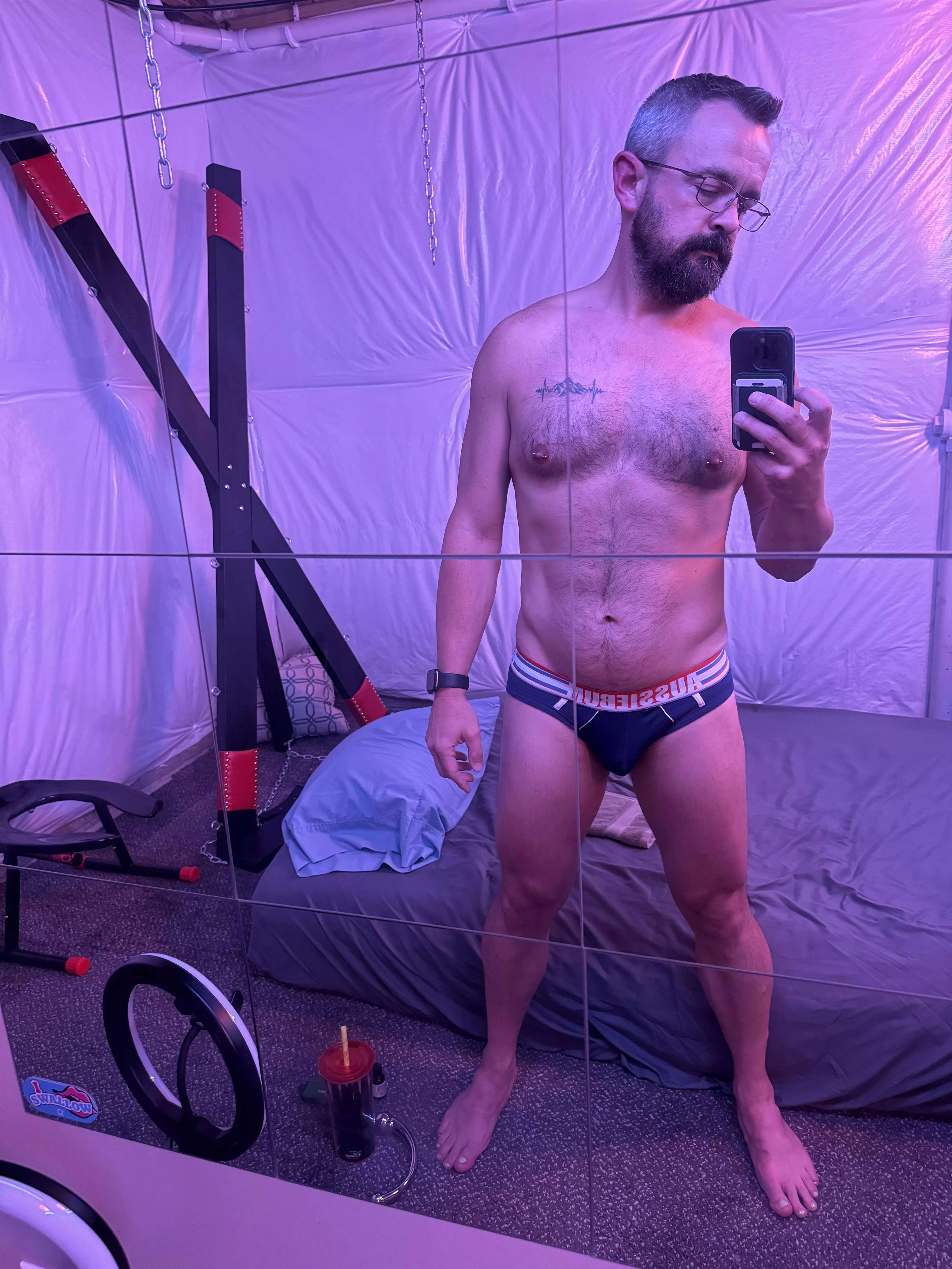 You walk in, what happens next?