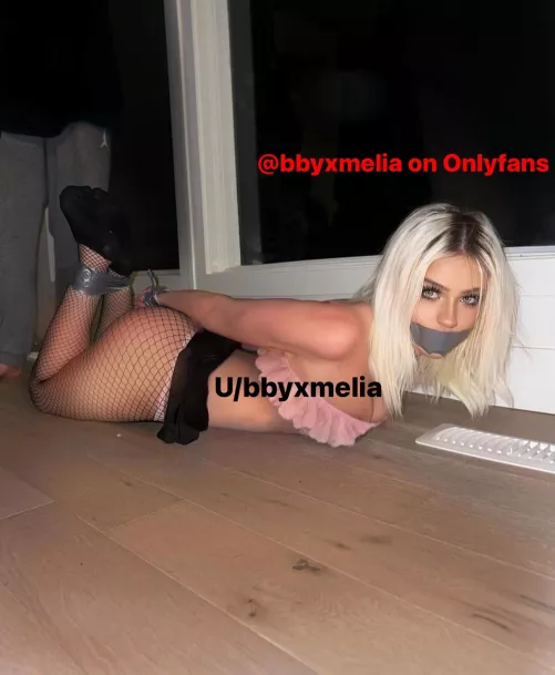 18 NSFW I was young, blonde & popular & that made me a target to get kidnapped. Now I’m helpless bound & gagged on the floor but still looking pretty & fertile... what are you going to do to me?