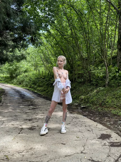 If it weren't for insects, I would walk naked in nature