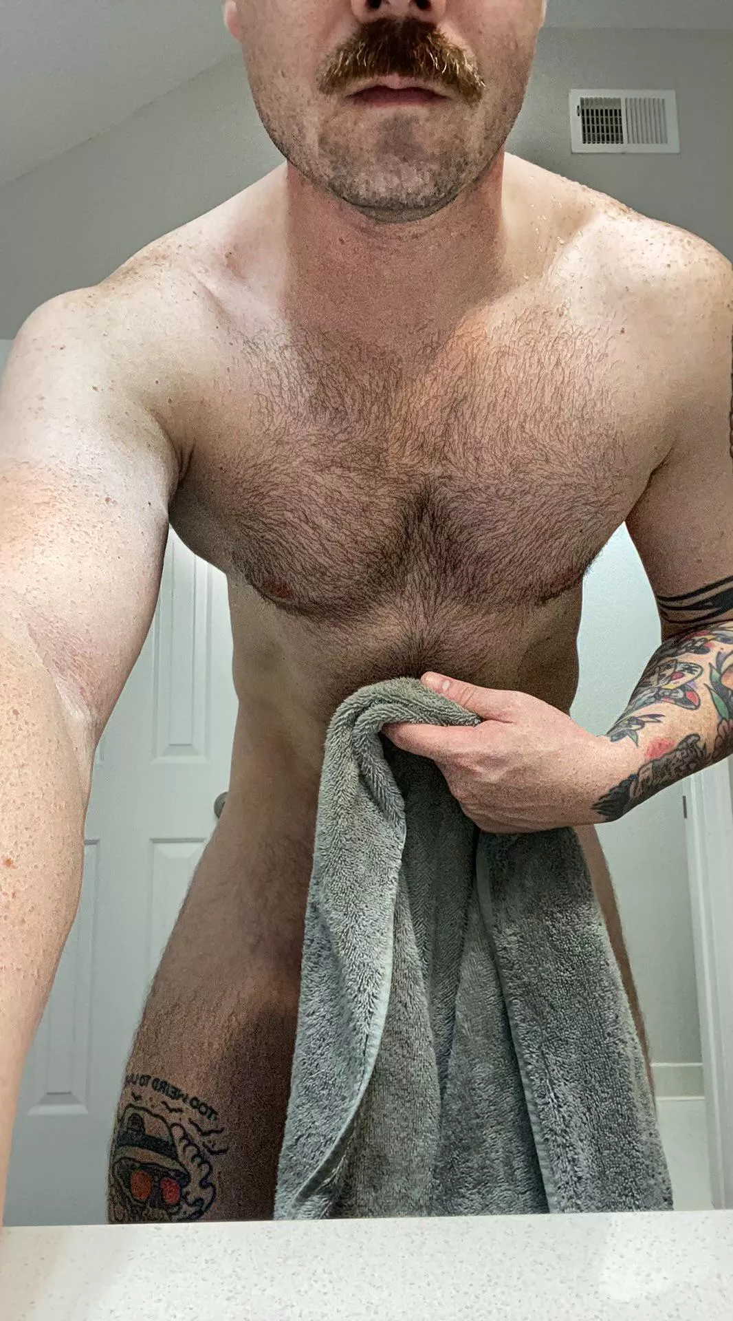 Shower complete. Do you want to get messy and take a second one with me?