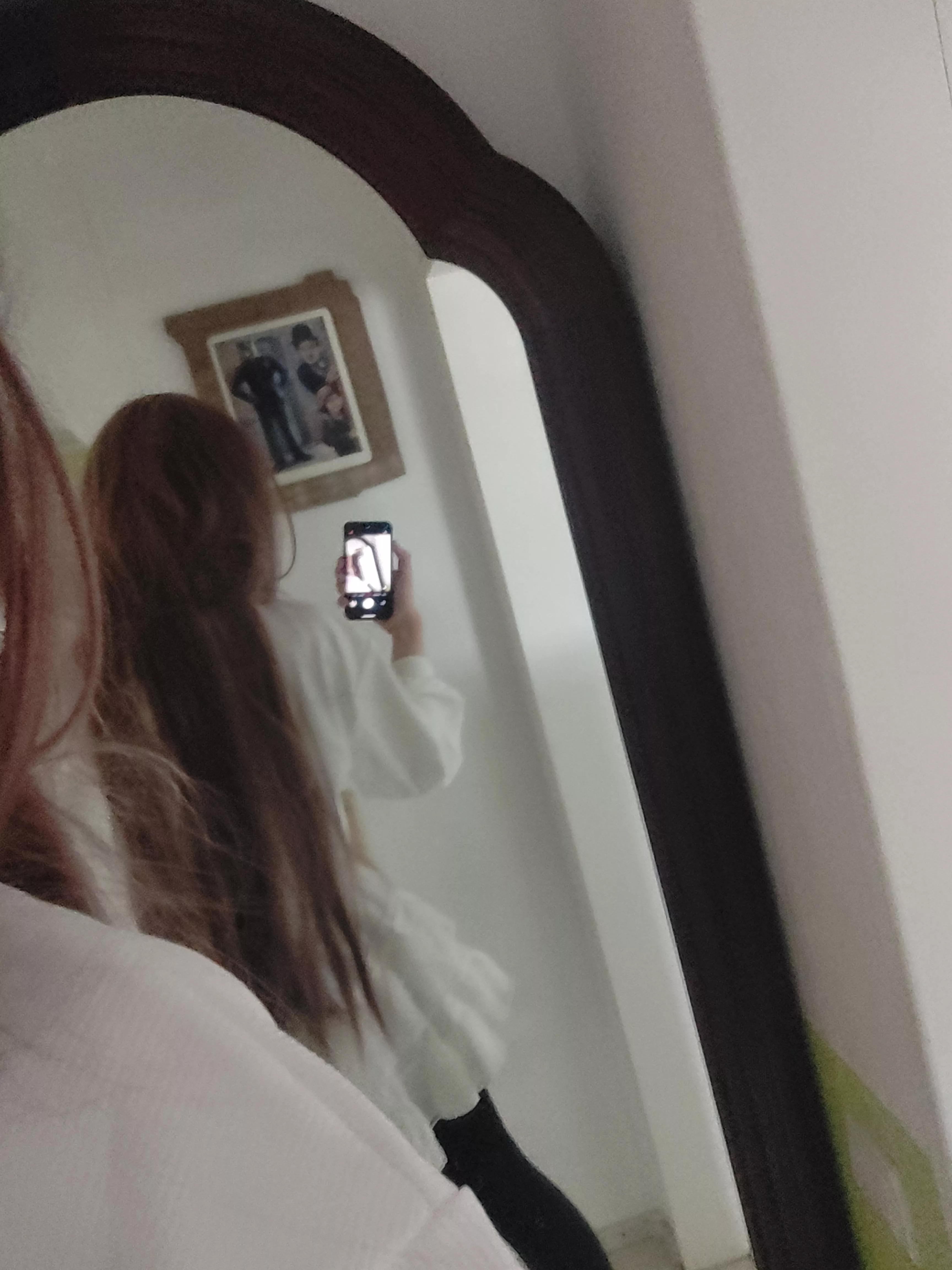 Skirt action 🙃💜