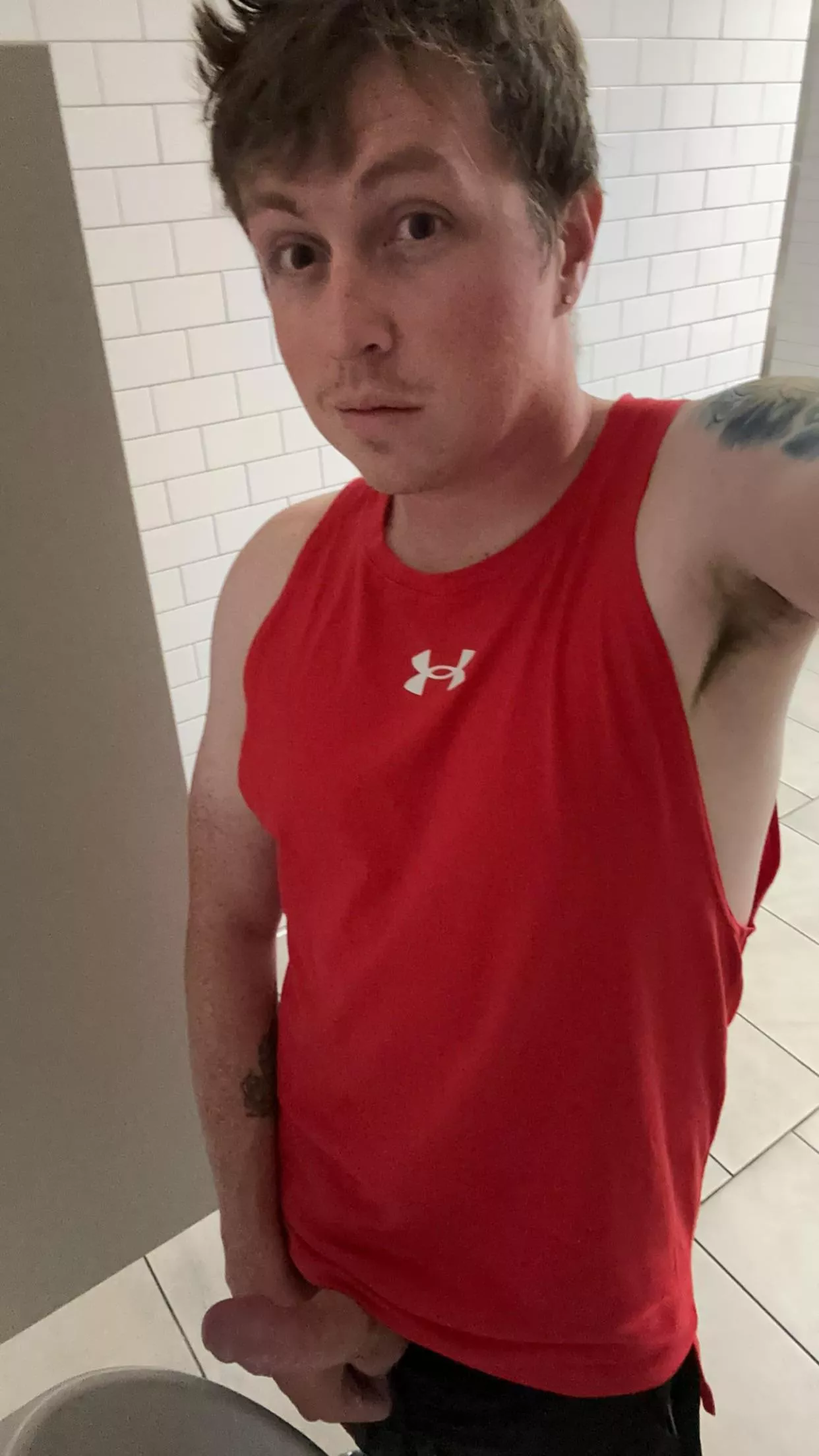 Wishing someone would walk in on me 