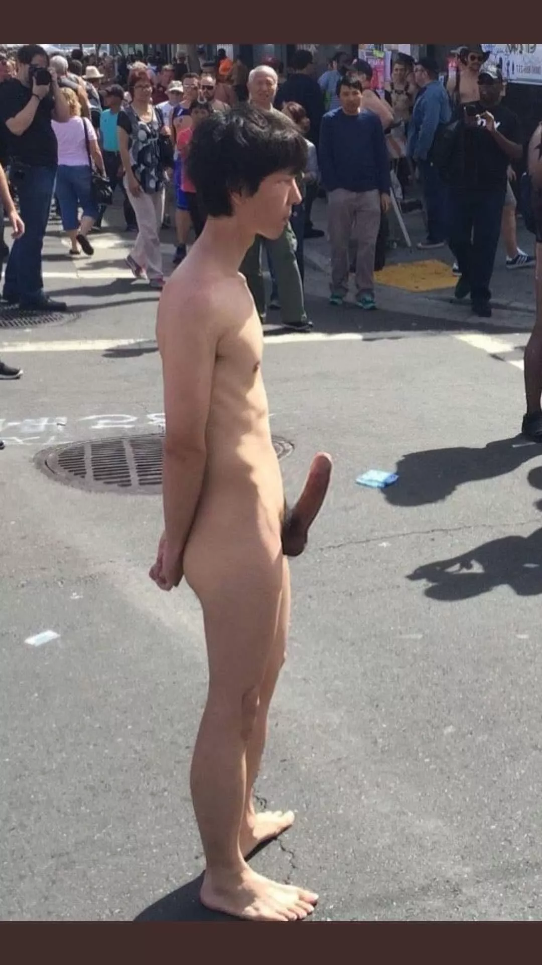 Did anyone ever figure out who this guy is? Apparently it's from Folsom Fair 2022 