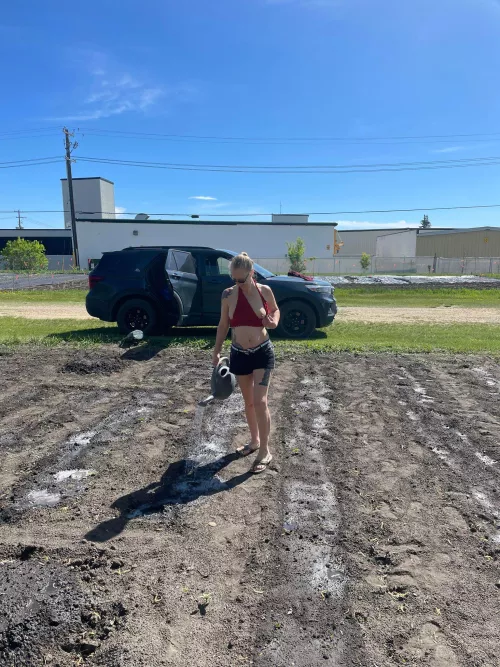 flashing my vegetables 