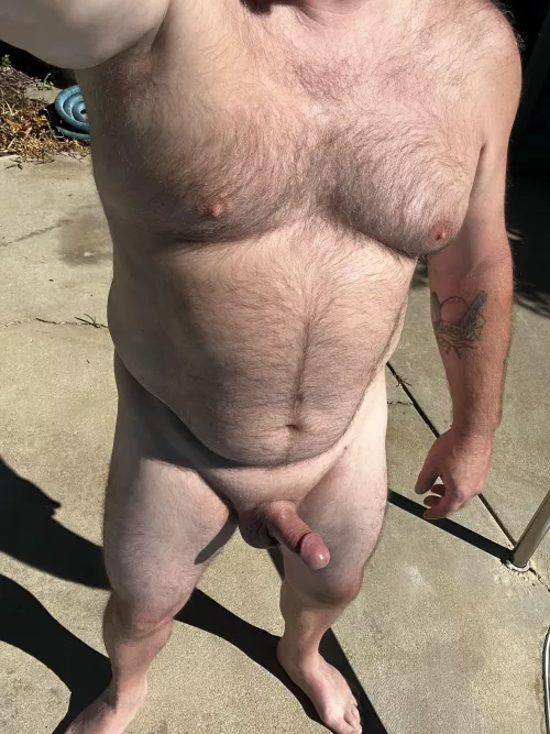 Good morning. Let’s stay home and go skinny dippin.