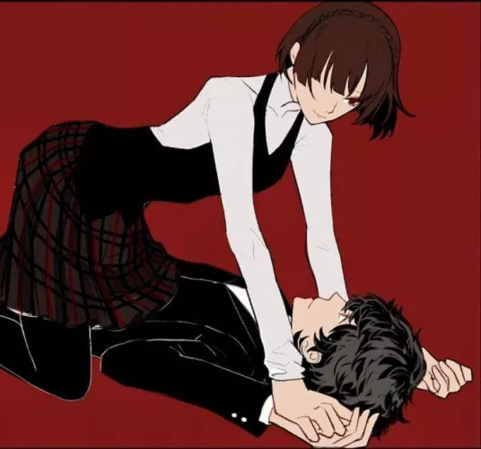 Him and I when no-one's around