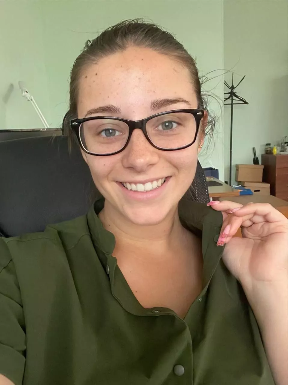 I guess this color suits me