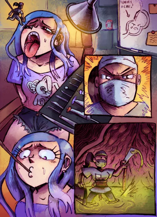 {Image} Stomach Ache Inspection (Artist Is Selfkatka)