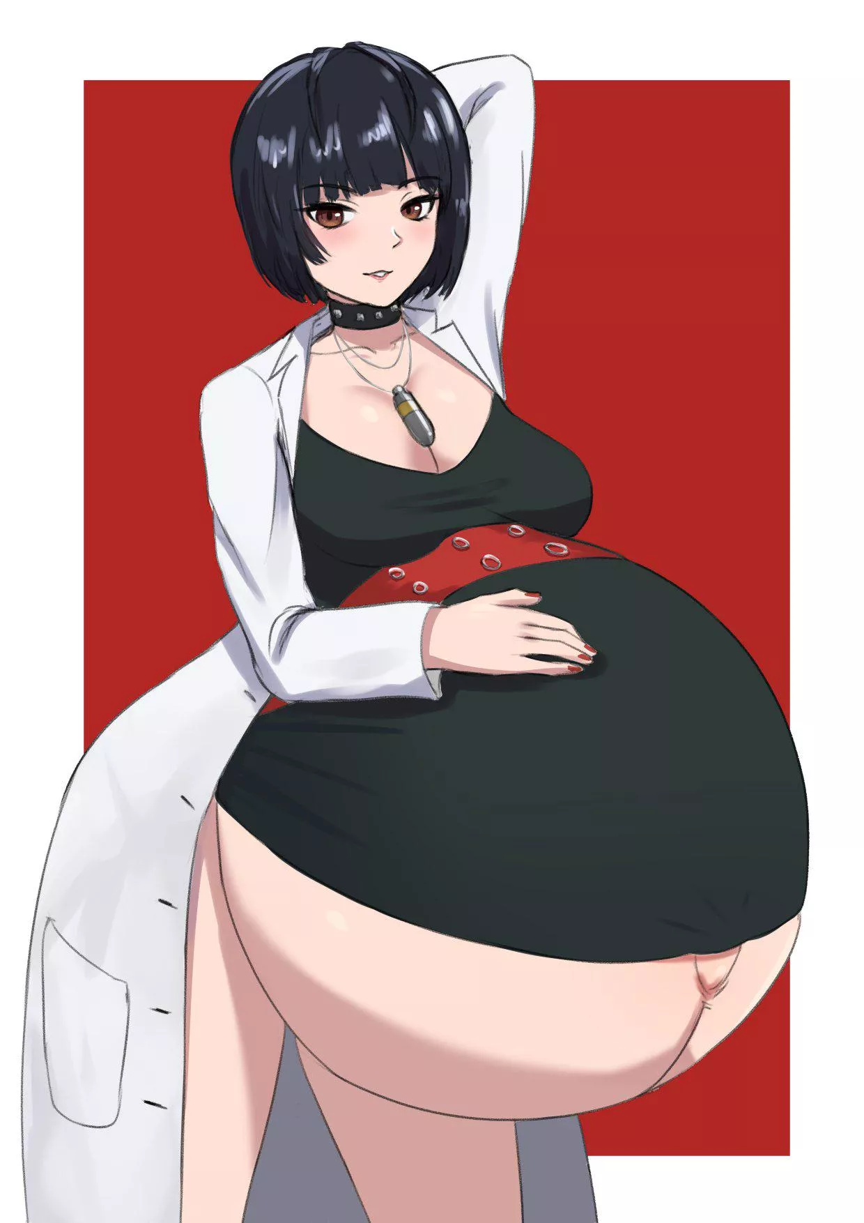 Pregnant Goth Doctor GF (KakuAjiAlter)