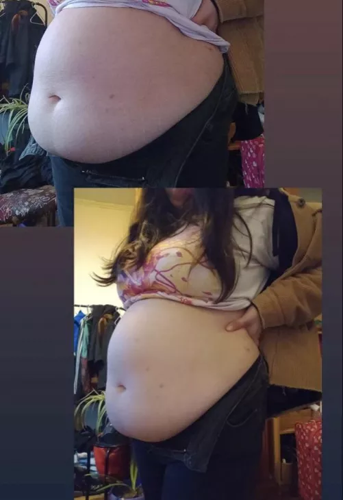 Today I weigh 190 kilos 😱 my belly gets bigger with my favorite food 🤩