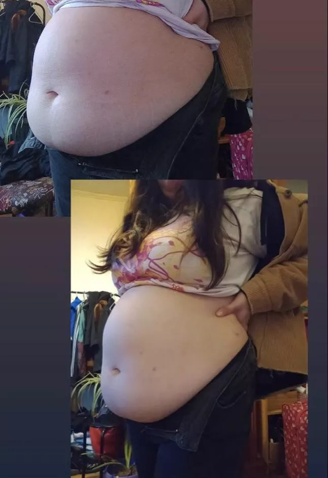 Today I weigh 190 kilos 😱 my belly gets bigger with my favorite food 🤩