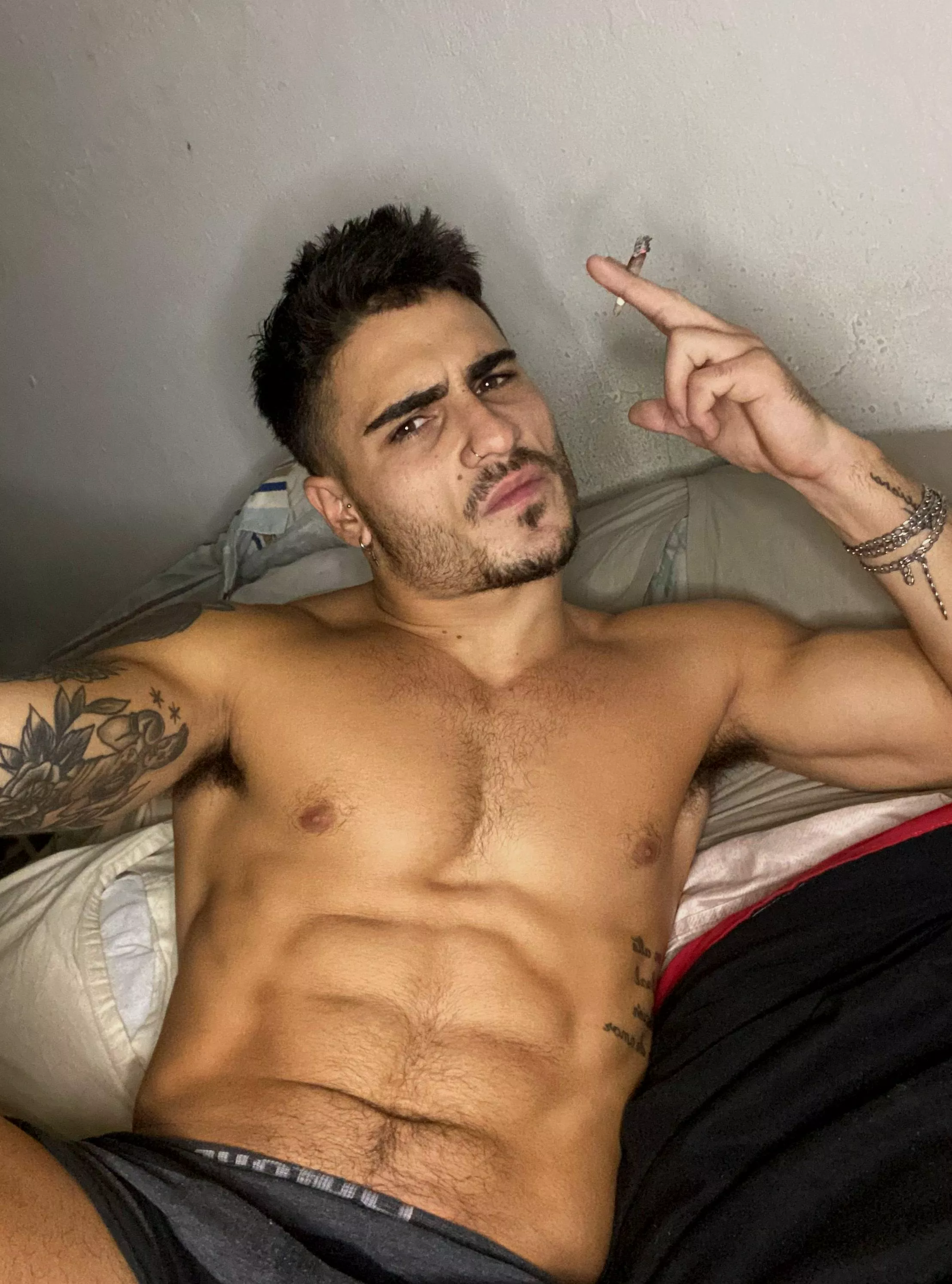 Wanna touch these abs?