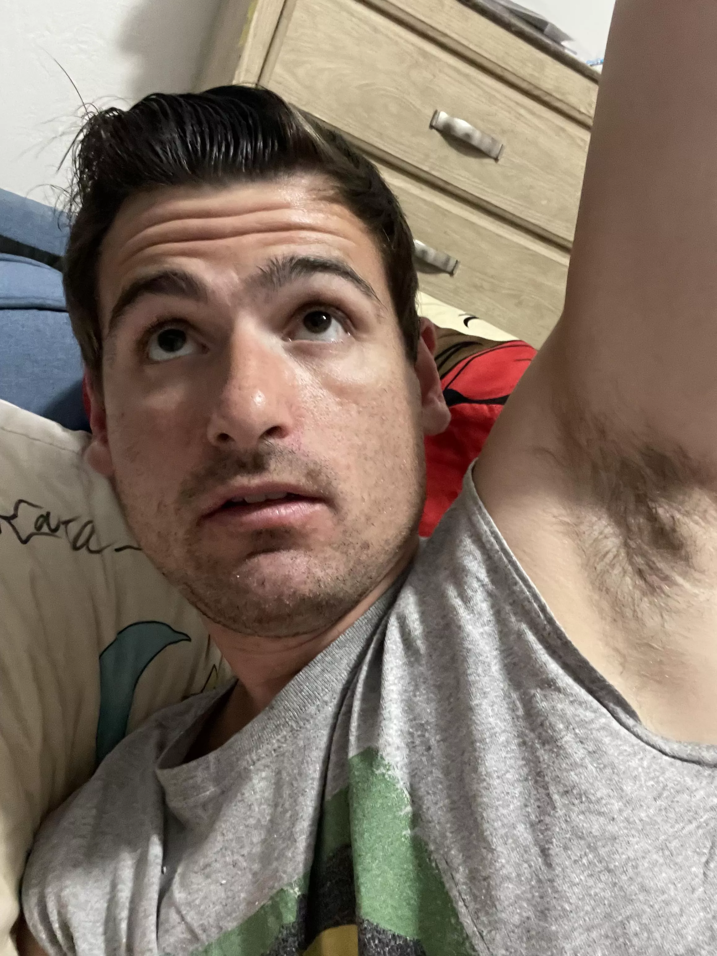 Was this the reason the old professor loved when he wore tank top to class and ask ?’s?