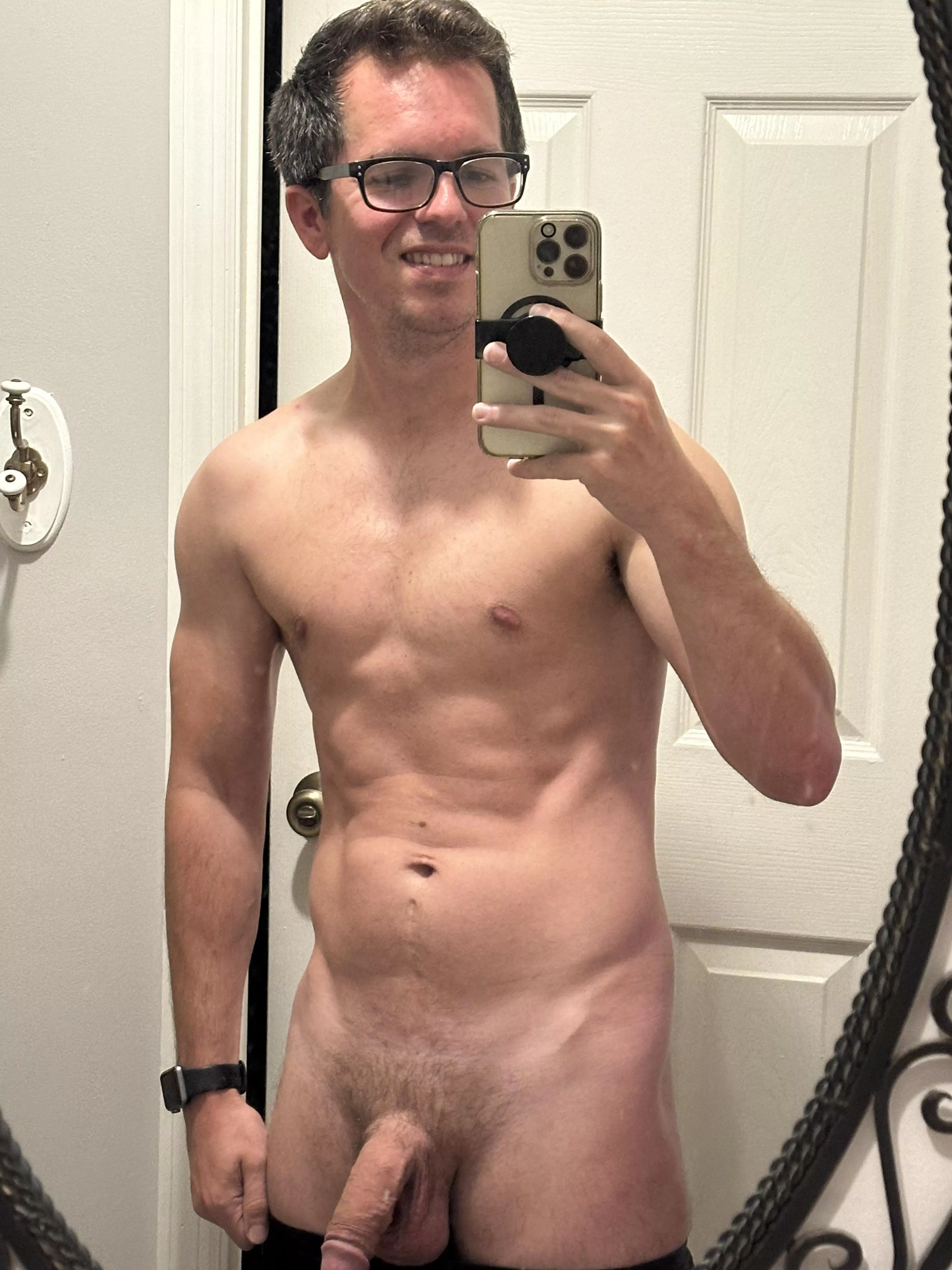 You can see my veins starting to show