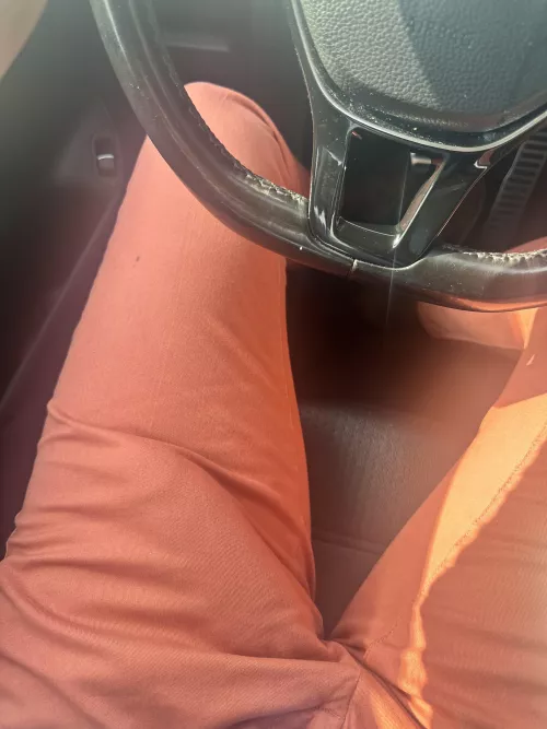 [37 ]do these peach pant make my dick look fat??